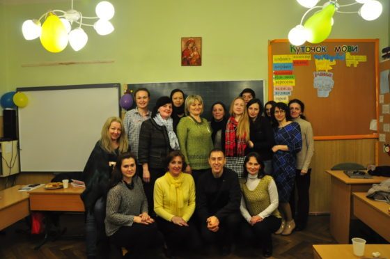 У березні о. Петро Майба, СДБ, проводив формаційні семінари для вчителів освітньо-виховних установ УГКЦ